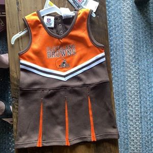 NEW - Cleveland Browns Girls - Size 3T - outfit